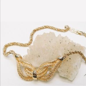 Christian Dior RARE Authentic VTG Gold Necklace